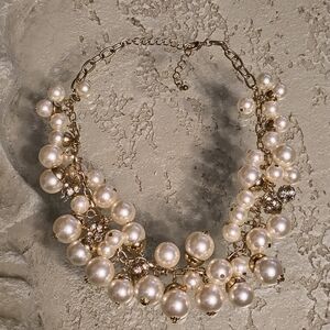 Bauble Pearl Necklace